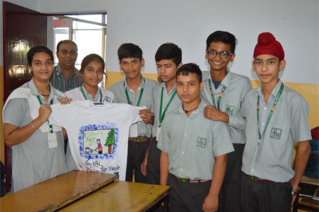 T Shirt Painting Competition...
