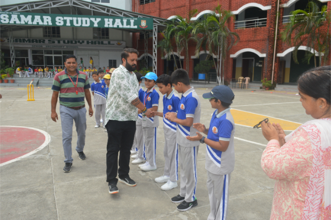 Inter class cricket match