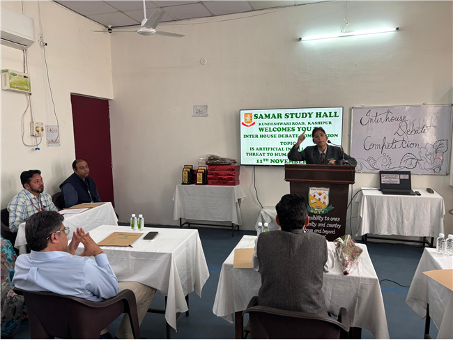 Inter house Debate Competition