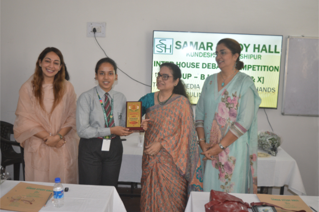 Inter House English Debate...