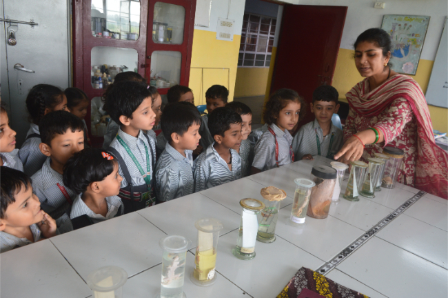Biology Lab Visit