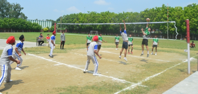 INTER HOUSE VOLLEYBALL...