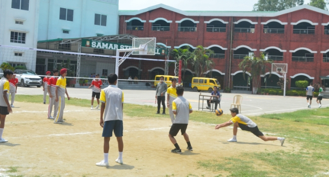 INTER HOUSE VOLLEYBALL...