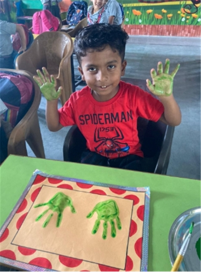 Friday fun activity-LKG