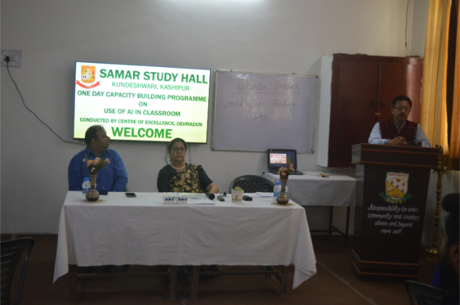 Training on  'Use of AI in...