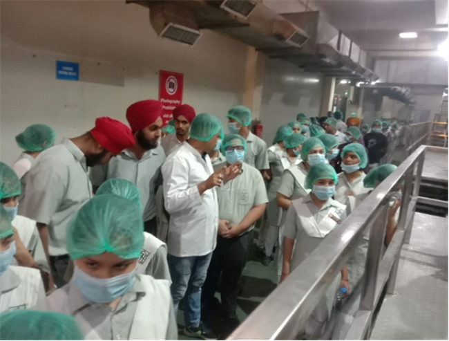 Visit to Devarpan Foods Ltd,...