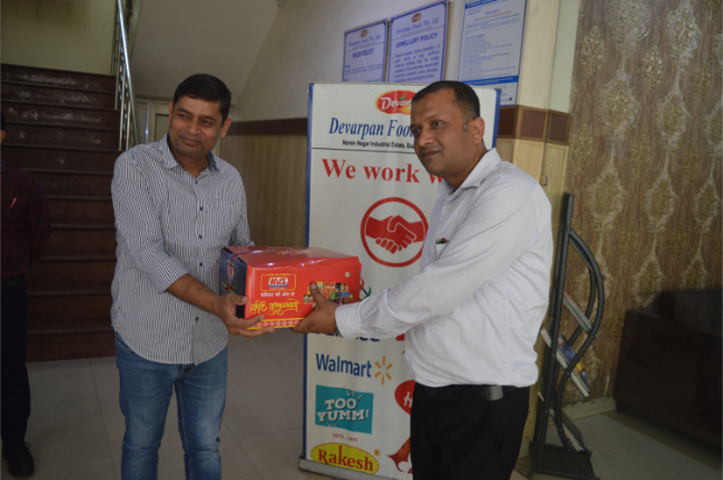 Visit to Devarpan Foods Ltd,...
