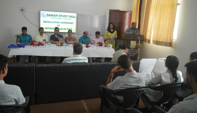 Installation ceremony of...