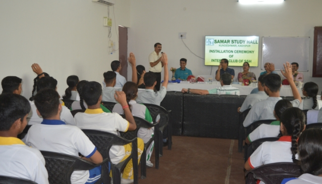Installation ceremony of...