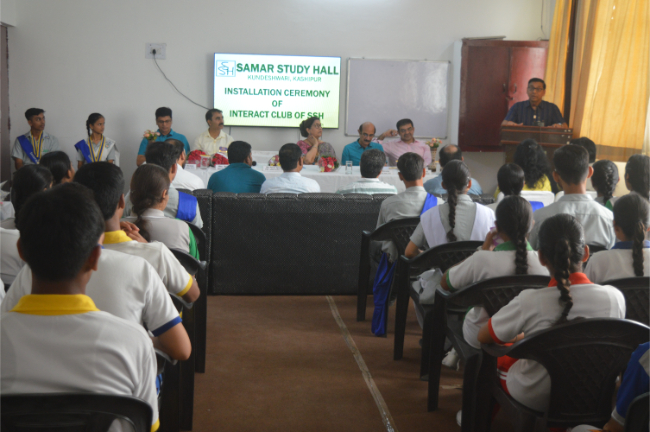 Installation ceremony of...
