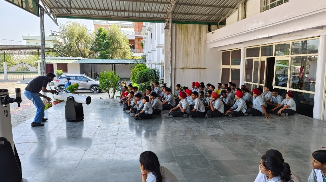 Astro Workshop at Samar Study...