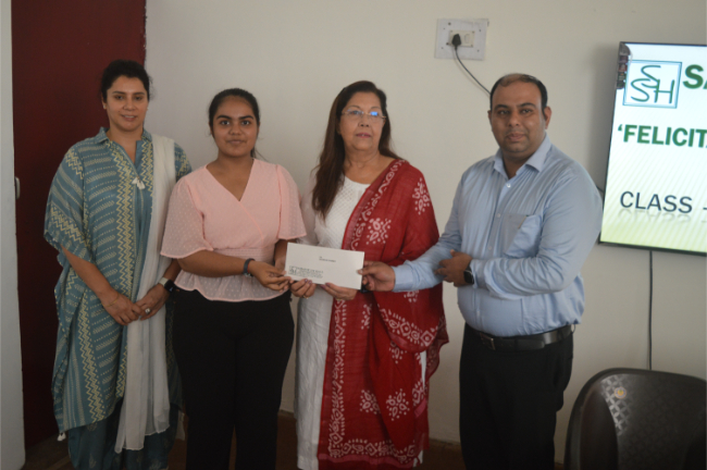 Class XII Meritorious Students