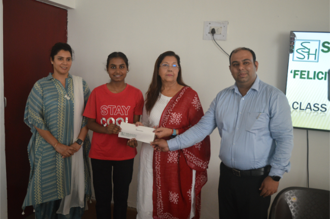 Class XII Meritorious Students