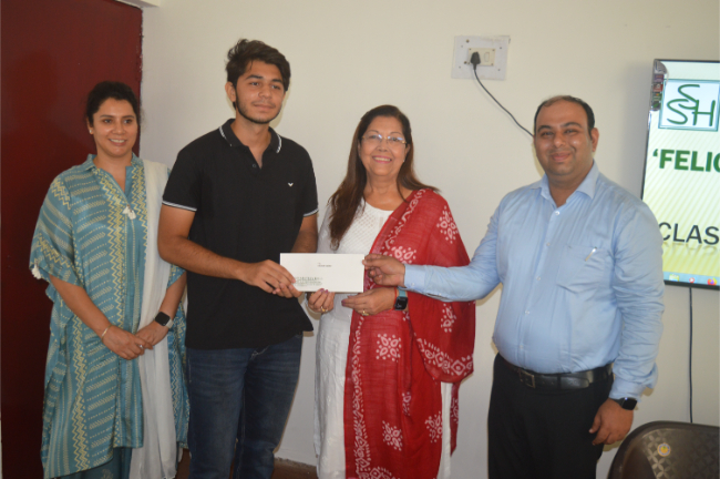 Class XII Meritorious Students