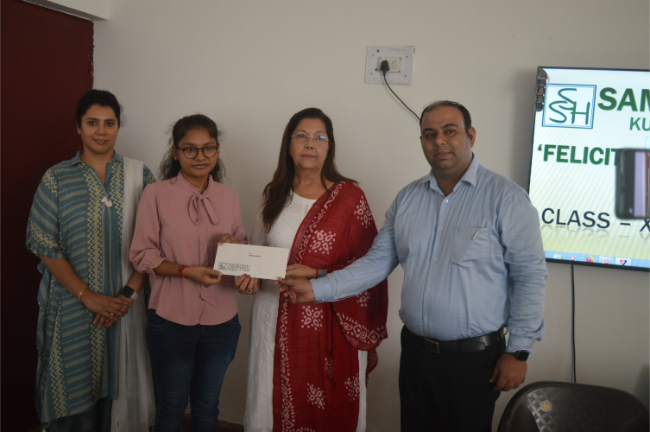 Class XII Meritorious Students