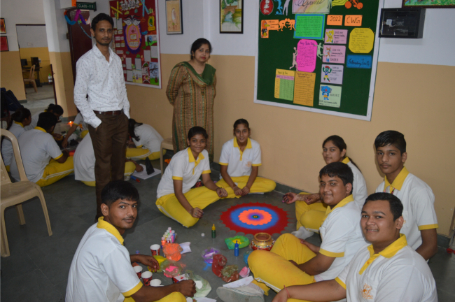 DIwali Activity For Classes IX...