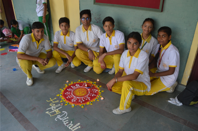 DIwali Activity For Classes IX...