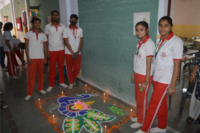 DIwali Activity For Classes IX...