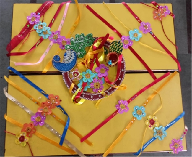 Rakhi Making Activity