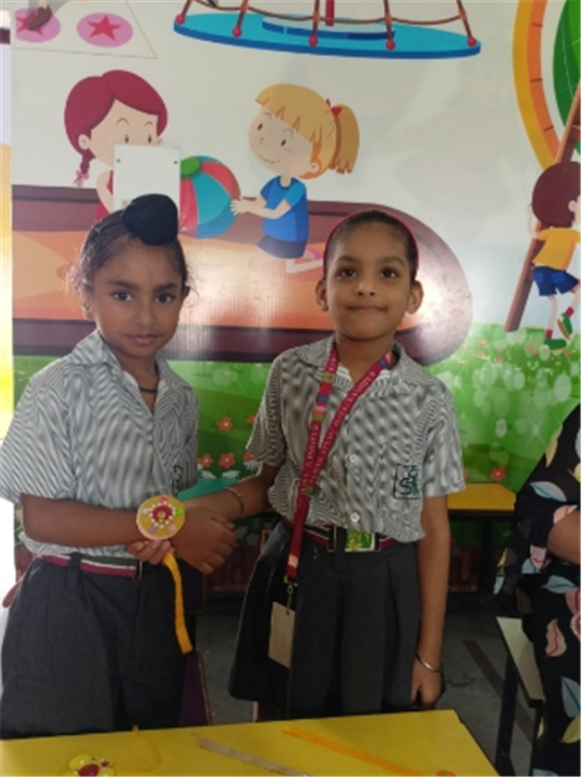 Rakhi Making Activity