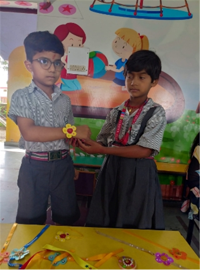 Rakhi Making Activity