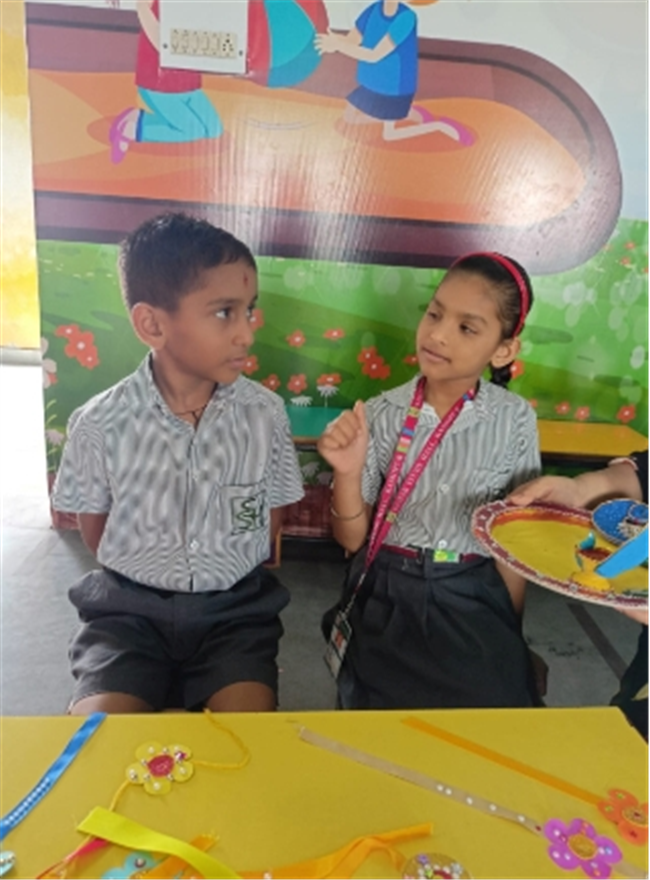 Rakhi Making Activity