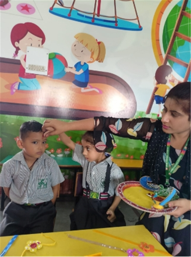 Rakhi Making Activity