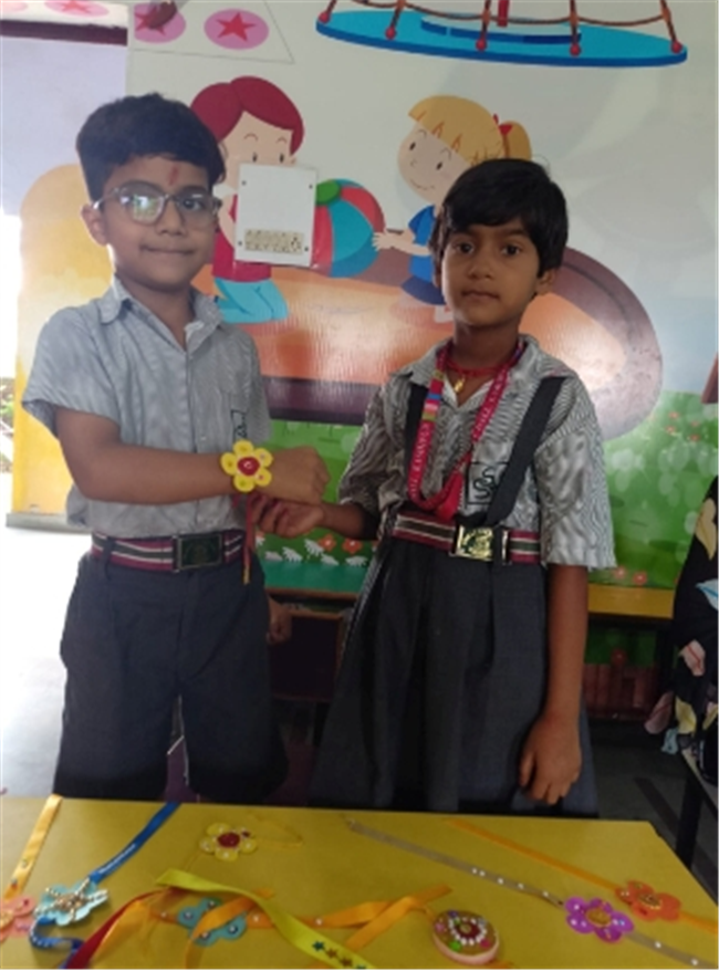 Rakhi Making Activity
