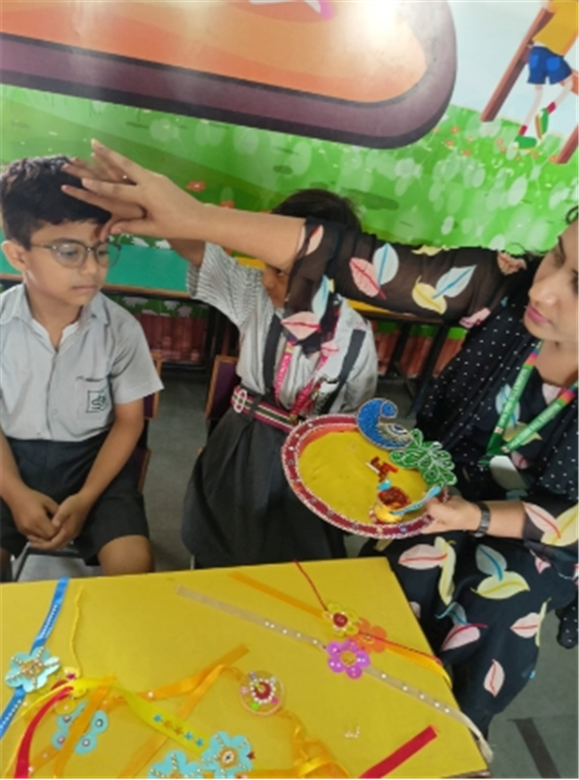 Rakhi Making Activity