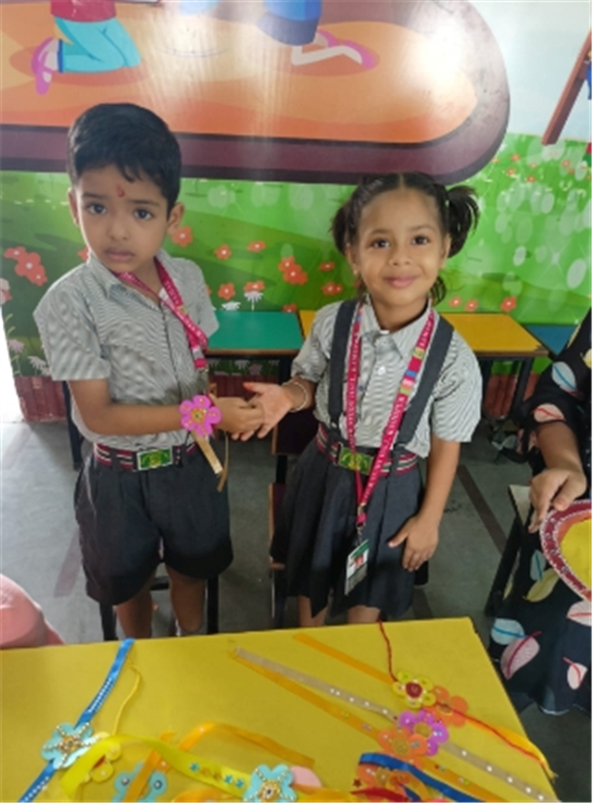 Rakhi Making Activity