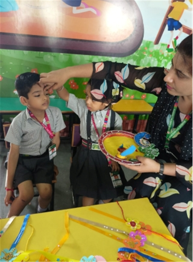 Rakhi Making Activity