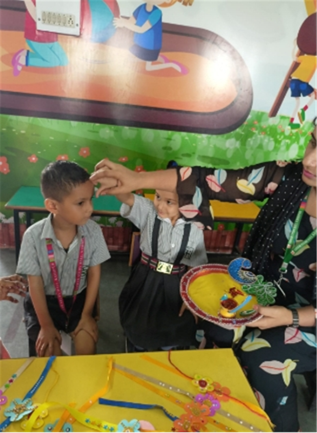 Rakhi Making Activity