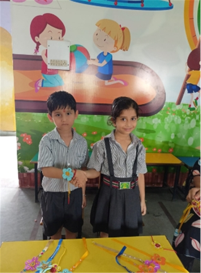 Rakhi Making Activity