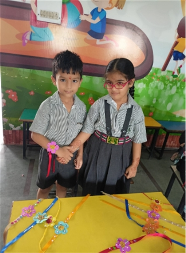 Rakhi Making Activity