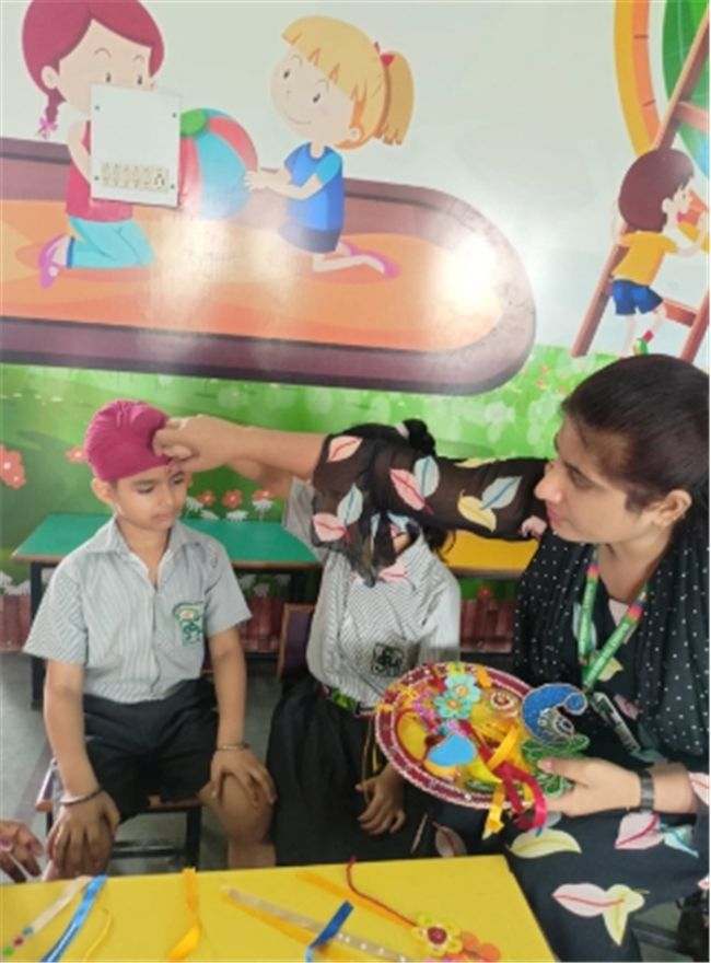 Rakhi Making Activity