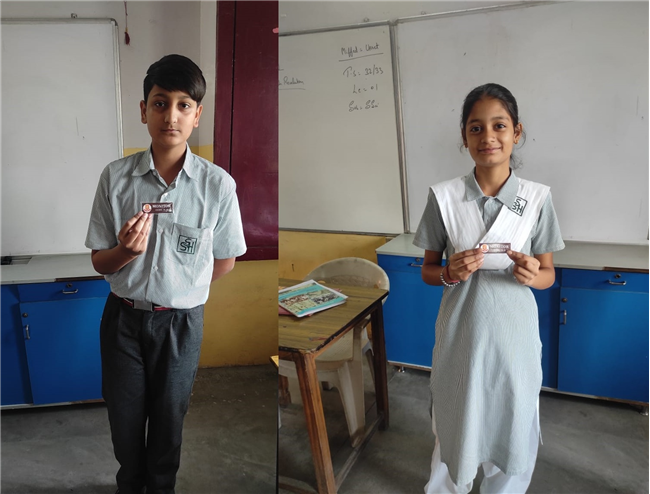 Distribution of Monitor Badges...