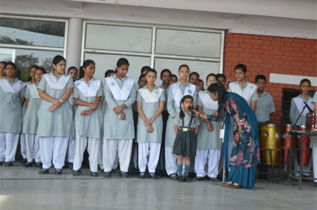 The school organised Special...