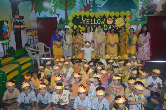 Yellow Colour Day Celebration