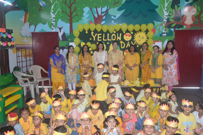 Yellow Colour Day Celebration