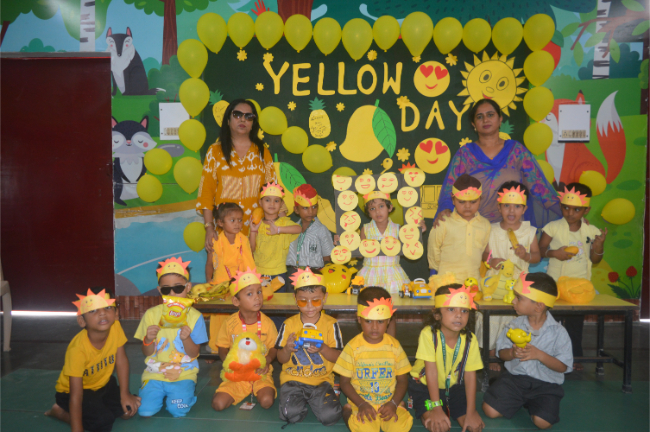Yellow Colour Day Celebration
