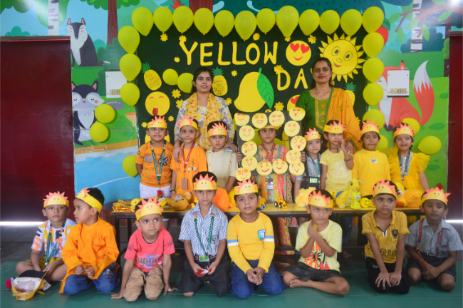 Yellow Colour Day Celebration
