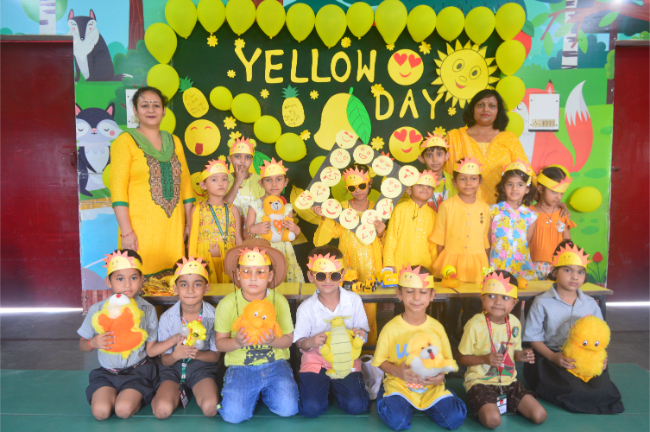 Yellow Colour Day Celebration