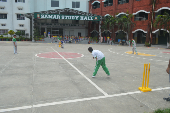 Inter class cricket match