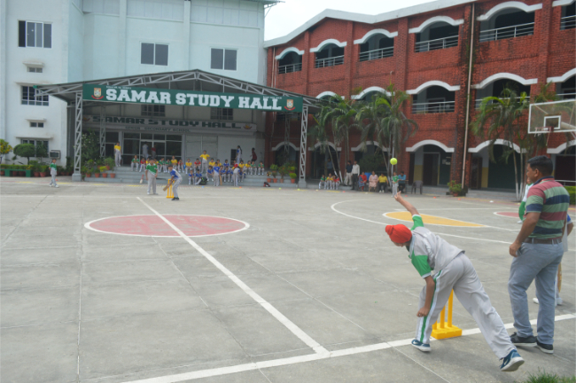 Inter class cricket match