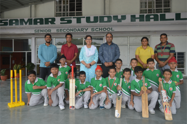 Inter class cricket match