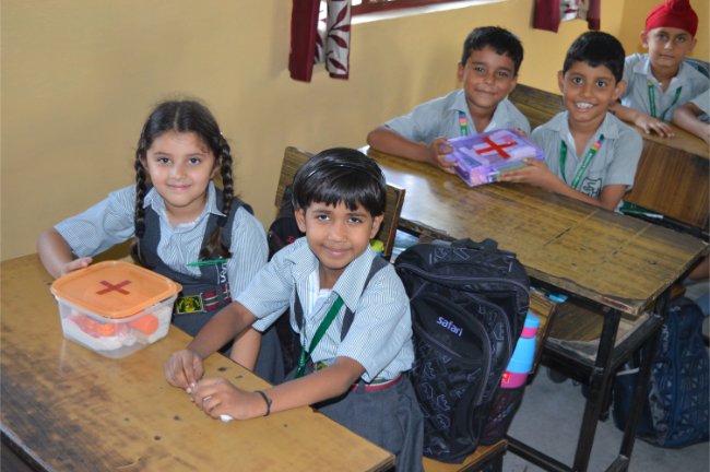 Class-2 First Aid Box making...
