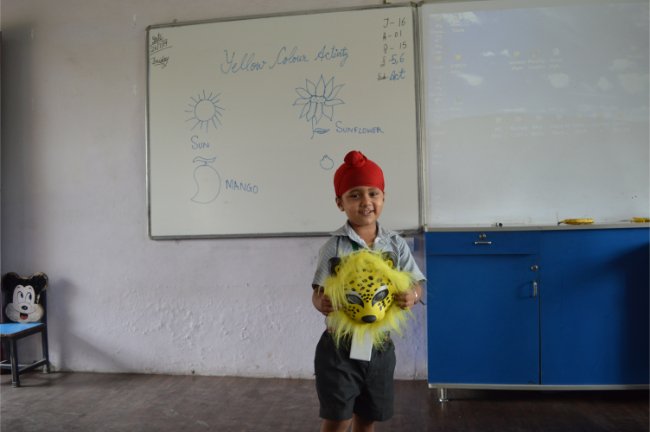 Yellow Colour Activity
